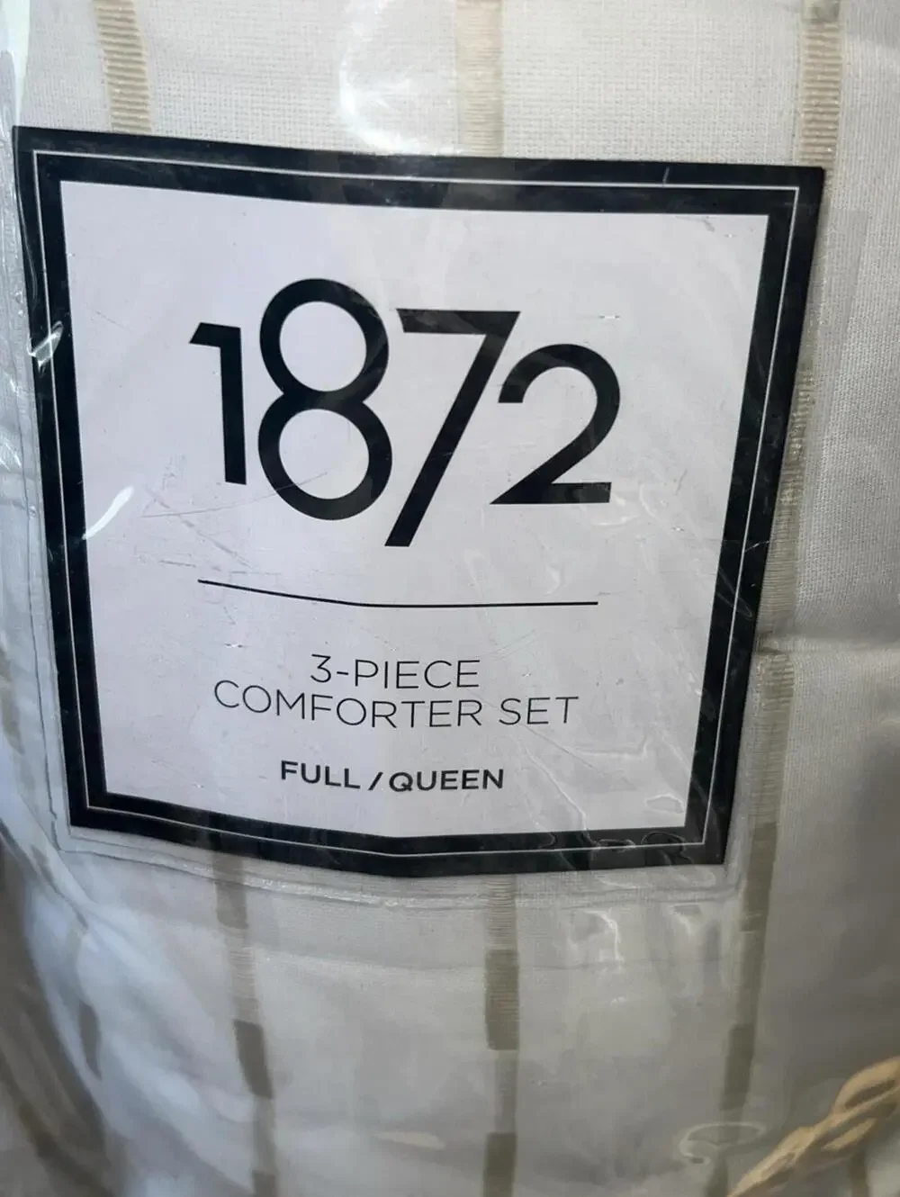1872 3-Pc Full/Queen Comforter Set, NWT